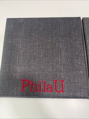 thirty-one Fabric Cork Panel with Red Phila U - Philadelphia University